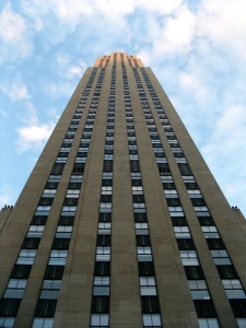 GE Building 7:30 a.m.