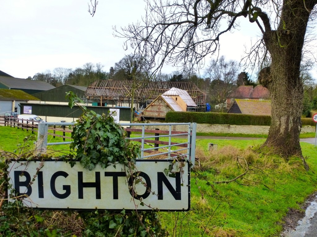 Bighton. No 'r'