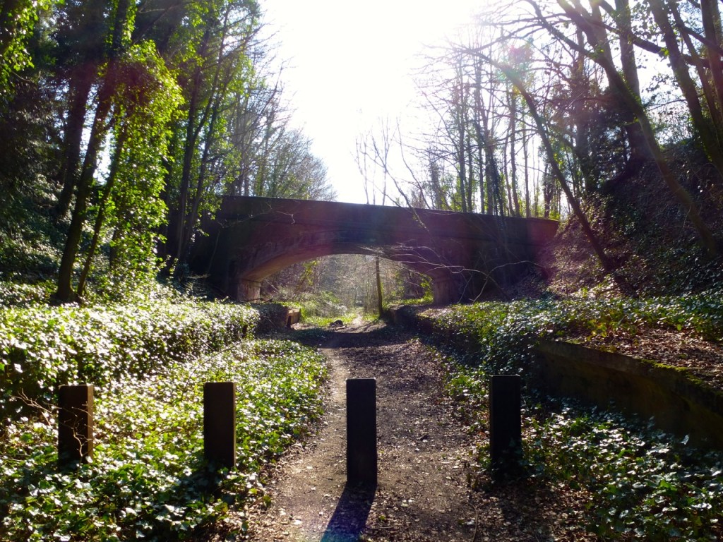 The northern end of the station