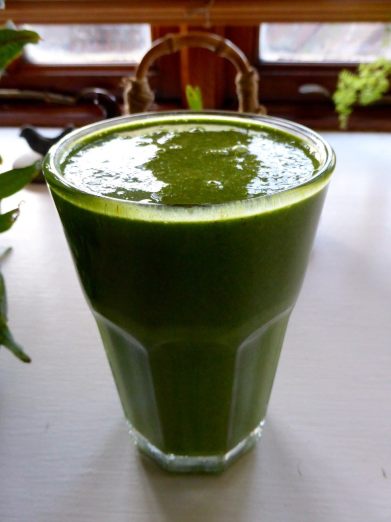 Calcium booster kale smoothie