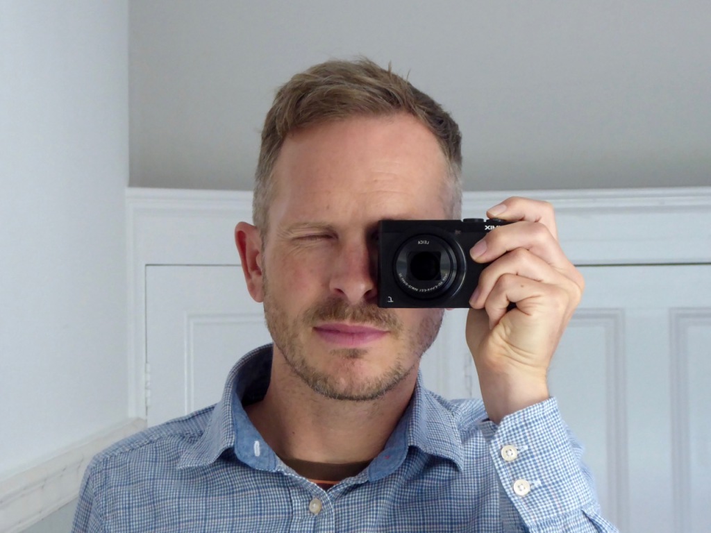 Duncan Toms Selfie with Lumix TZ70